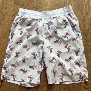 Patriotic Print Shorts GOAT USA freedom shorts